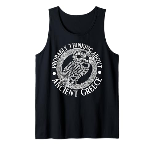 Wahrscheinlich Denken Sie an das antike Griechenland lustig für Männer und Frauen. Tank Top Wahrscheinlich Denken Sie an das antike Griechenland lustig für Männer und Frauen. Tank Top von Funny History Lover Products