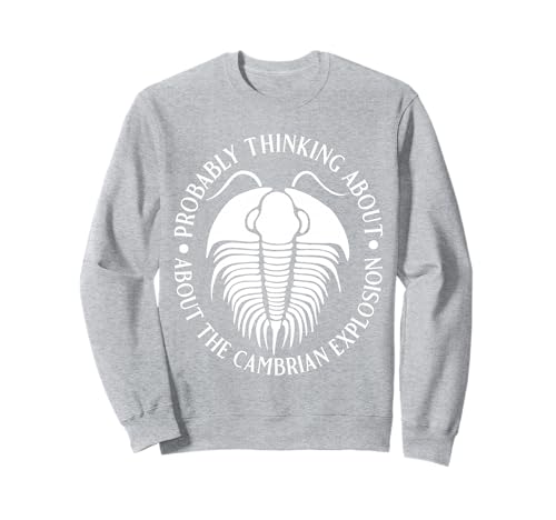 Wahrscheinlich Denken Sie an die kambrische Explosion für Männer und Frauen Sweatshirt Wahrscheinlich Denken Sie an die kambrische Explosion für Männer und Frauen Sweatshirt von Funny History Lover Products