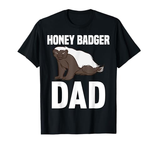 Lustiger Honigdachs Papa Vater Tierliebhaber Kind Männer T-Shirt Lustiger Honigdachs Papa Vater Tierliebhaber Kind Männer T-Shirt von Funny Honey Badger Apparel
