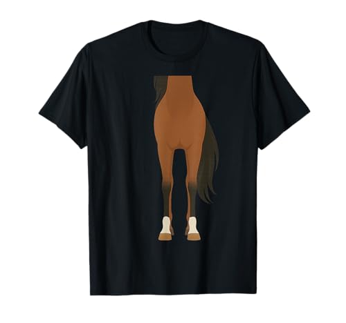 Lustiges braunes Pferd Erwachsene Kinder Männer Frauen Kostüm Halloween T-Shirt Lustiges braunes Pferd Erwachsene Kinder Männer Frauen Kostüm Halloween T-Shirt von Funny Horse Costume animal