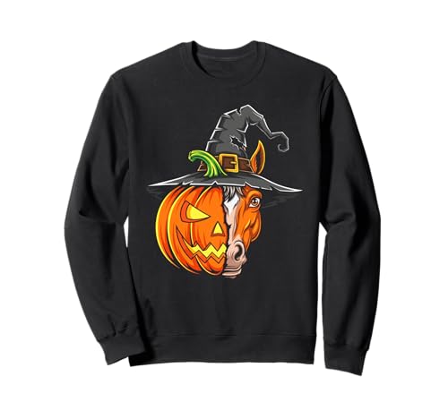 Jack O Laterne für Halloween, Kinder, Herren, Damen Sweatshirt Jack O Laterne für Halloween, Kinder, Herren, Damen Sweatshirt von Funny Horse Lover Halloween Pumpkin Outfits