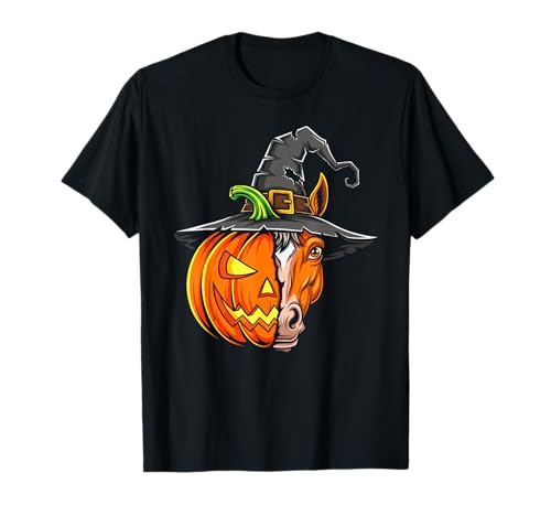 Jack O Laterne für Halloween, Kinder, Herren, Damen T-Shirt von Funny Horse Lover Halloween Pumpkin Outfits