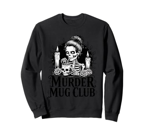 Tasse mit Aufschrift Women Murder, lustiges Skelett, heiße Schokolade Sweatshirt Tasse mit Aufschrift Women Murder, lustiges Skelett, heiße Schokolade Sweatshirt von Funny Hot Cocoa Tshirts Chocolate Lovers
