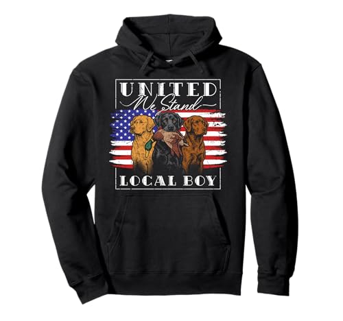 United We Stand Local Boy Jagdhund Pullover Hoodie United We Stand Local Boy Jagdhund Pullover Hoodie von Funny Hunting Dog Apparel