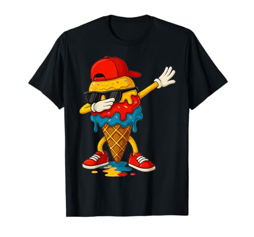 Lustiges EIS für Jungen und Jugendliche, tropfendes EIS T-Shirt Lustiges EIS für Jungen und Jugendliche, tropfendes EIS T-Shirt von Funny Ice Cream Drip Design