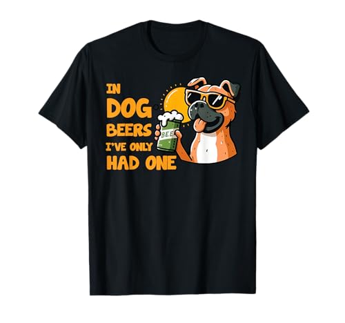 Bei Dog Beers Hatte ich nur einen Trinker Humor Papa Men T-Shirt Bei Dog Beers Hatte ich nur einen Trinker Humor Papa Men T-Shirt von Funny In Dog Beer I've Only Had One