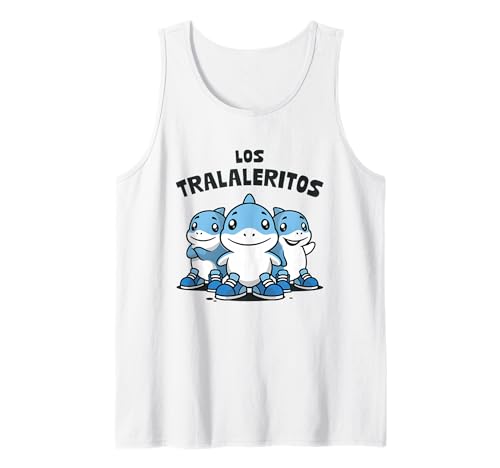 Los Tralaleritos Lustiges Meme für Kinder Tank Top Los Tralaleritos Lustiges Meme für Kinder Tank Top von Funny Italian Brainrot