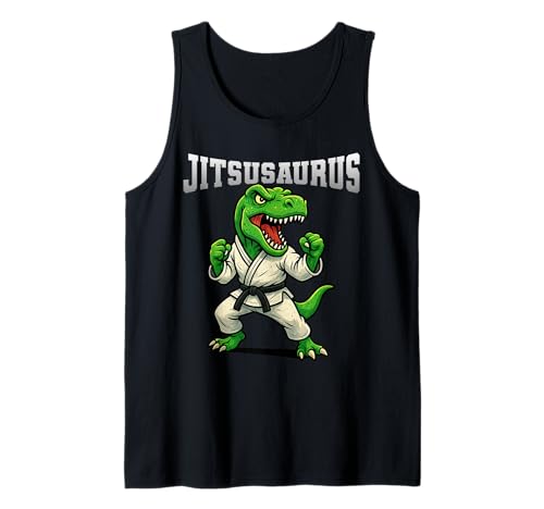 Jitsusaurus BJJ Jiu Jitsu Kampfsport Lustiger Dinosaurier Kinder Tank Top Jitsusaurus BJJ Jiu Jitsu Kampfsport Lustiger Dinosaurier Kinder Tank Top von Funny Jiu-Jitsu Brazillian Bjj Martial Art Apparel