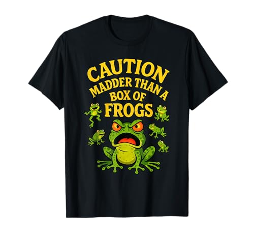 Lustige Witze für Männer Box mit Fröschen T-Shirt Lustige Witze für Männer Box mit Fröschen T-Shirt von Funny Joke Designs For Men and Women