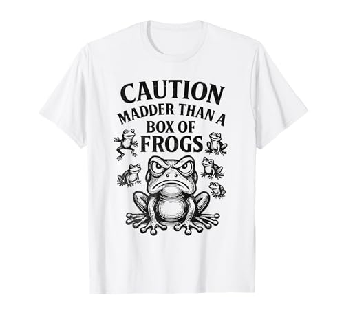 Lustige Witze für Männer Box mit Fröschen T-Shirt Lustige Witze für Männer Box mit Fröschen T-Shirt von Funny Joke Designs For Men and Women