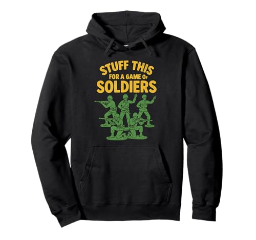 Lustiger sarkastischer Witz Väter Soldaten Männer Snarky Humor Pullover Hoodie von Funny Joke Designs For Men and Women