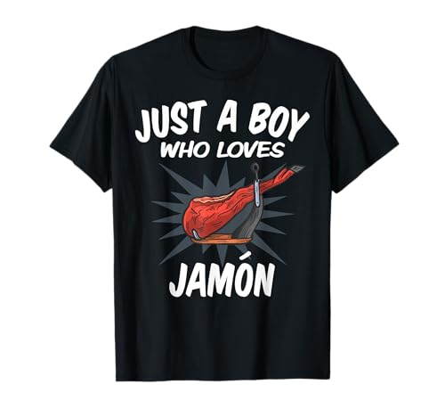 Just A Boy Who Loves Jamon - Funny Jamon T-Shirt Just A Boy Who Loves Jamon - Funny Jamon T-Shirt von Funny Just A Boy Who Loves Jamon Gifts