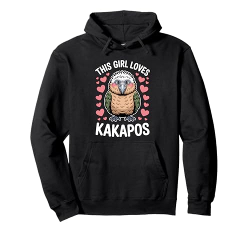 Dieses Mädchen liebt Kakapos Lustiger Kakapo Pullover Hoodie Dieses Mädchen liebt Kakapos Lustiger Kakapo Pullover Hoodie von Funny Kakapos Cute Kakapo Design