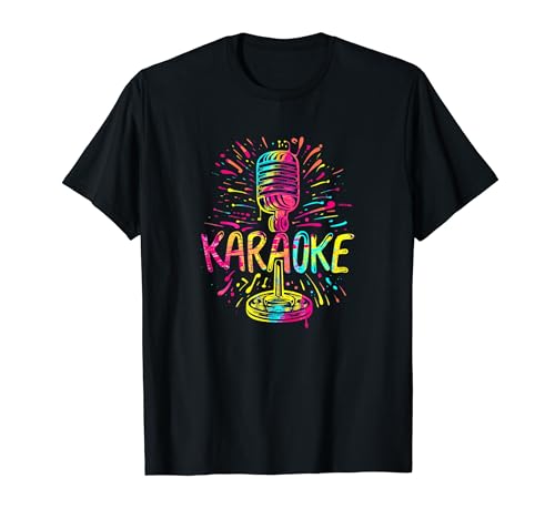 Tolles buntes Karaoke-Kostüm für Jungen und Mädchen T-Shirt Tolles buntes Karaoke-Kostüm für Jungen und Mädchen T-Shirt von Funny Karaoke Night