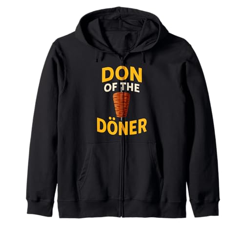 Don of The Doner Lustig für Männer und Frauen. Kapuzenjacke Don of The Doner Lustig für Männer und Frauen. Kapuzenjacke von Funny Kebab Products