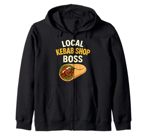 Local Kebab Shop Boss Lustig für Männer Frauen Kapuzenjacke von Funny Kebab Products