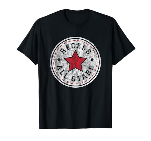 Kickball Team Shirt für Damen oder Herren - Recess All-Stars T-Shirt von Funny Kickball Team Shirts Co