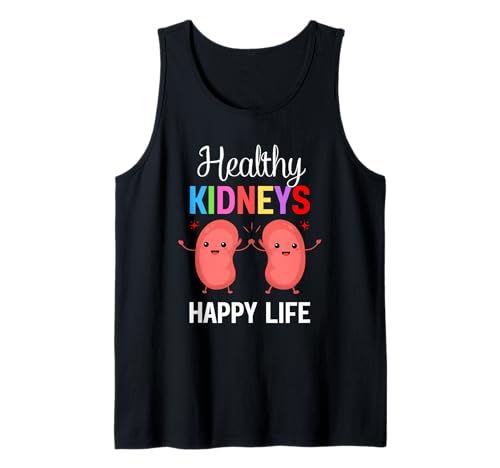 Gesunde Nieren Happy Lifes Nieren Wellness Bewusstsein Kinder Tank Top Gesunde Nieren Happy Lifes Nieren Wellness Bewusstsein Kinder Tank Top von Funny Kidney Health World Kidney Day For Women Men