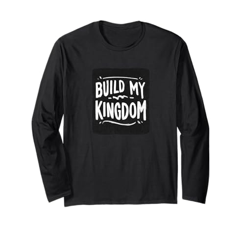 Build My Kingdom Statement Kostüm für Jungen und Mädchen Langarmshirt Build My Kingdom Statement Kostüm für Jungen und Mädchen Langarmshirt von Funny Kingdom Outfit