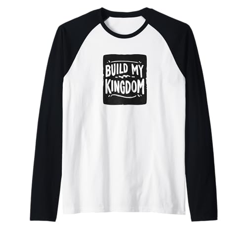 Build My Kingdom Statement Kostüm für Jungen und Mädchen Raglan Build My Kingdom Statement Kostüm für Jungen und Mädchen Raglan von Funny Kingdom Outfit