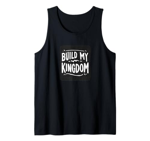 Build My Kingdom Statement Kostüm für Jungen und Mädchen Tank Top Build My Kingdom Statement Kostüm für Jungen und Mädchen Tank Top von Funny Kingdom Outfit