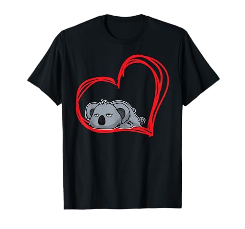 Lazy Sleepy Koala Girls Women Animal Gifts I Love Koala T-Shirt Lazy Sleepy Koala Girls Women Animal Gifts I Love Koala T-Shirt von Funny Koala Lover Cute Animal Gifts