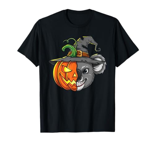 Koala Kürbis Jack O Laterne Halloween Kinder Herren Damen T-Shirt Koala Kürbis Jack O Laterne Halloween Kinder Herren Damen T-Shirt von Funny Koala Lovers Halloween Pumpkin Outfits