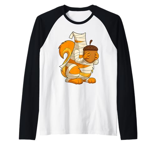 Lustiges Mumie Eichhörnchen Lazy Halloween Kostüm Kinder Karneval Raglan Lustiges Mumie Eichhörnchen Lazy Halloween Kostüm Kinder Karneval Raglan von Funny Last Minute Squirrel Halloween Costume Gifts