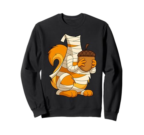 Lustiges Mumie Eichhörnchen Lazy Halloween Kostüm Kinder Karneval Sweatshirt Lustiges Mumie Eichhörnchen Lazy Halloween Kostüm Kinder Karneval Sweatshirt von Funny Last Minute Squirrel Halloween Costume Gifts