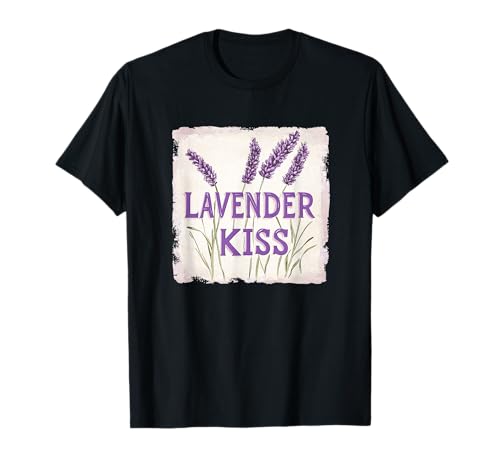 Awesome Lavender Kiss Speech für Jungen und Mädchen T-Shirt Awesome Lavender Kiss Speech für Jungen und Mädchen T-Shirt von Funny Lavender