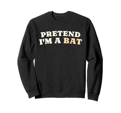 Lustiges Faulenzen Kostüm Pretend I'm A Bat für Halloween Erwachsene Kinder Sweatshirt Lustiges Faulenzen Kostüm Pretend I'm A Bat für Halloween Erwachsene Kinder Sweatshirt von Funny Lazy Halloween Costume Tee Shirts 2025