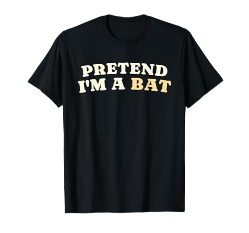 Lustiges Faulenzen Kostüm Pretend I'm A Bat für Halloween Erwachsene Kinder T-Shirt Lustiges Faulenzen Kostüm Pretend I'm A Bat für Halloween Erwachsene Kinder T-Shirt von Funny Lazy Halloween Costume Tee Shirts 2025