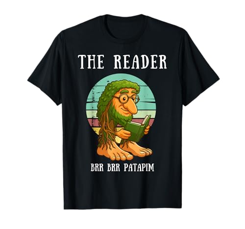 BRR BRR Patapim Lesebuch Cute Italian Brainrot Meme Kids T-Shirt BRR BRR Patapim Lesebuch Cute Italian Brainrot Meme Kids T-Shirt von Funny Librarians Bookworms Book Clubs Love Reading