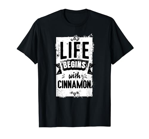 Zimt Outfit Herren Damen Das Leben beginnt mit Zimt T-Shirt Zimt Outfit Herren Damen Das Leben beginnt mit Zimt T-Shirt von Funny Life Begins with Apparel Women Men