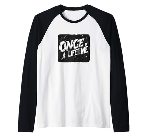 Pretty Once in a Lifetime Speech für Jungen und Mädchen Raglan Pretty Once in a Lifetime Speech für Jungen und Mädchen Raglan von Funny Lifetime Outfit