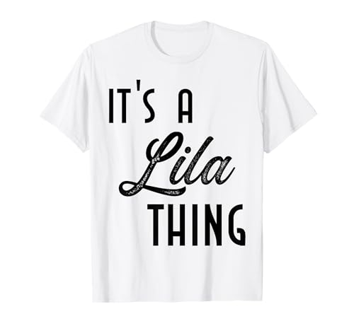 Cute Worlds Best Lila Ever T-Shirt Damen Mädchen Kinder Shirt T-Shirt Cute Worlds Best Lila Ever T-Shirt Damen Mädchen Kinder Shirt T-Shirt von Funny Lila Daughter Best Girl Name Gift Tee