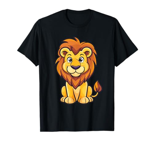 Süßer Löwe für Kinder T-Shirt Süßer Löwe für Kinder T-Shirt von Funny Lion and African Animals Design