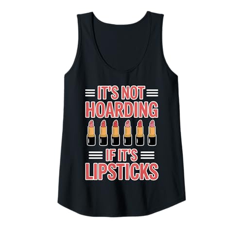 Damen Horten Lippenstifte Lustiger Lippenstift Tank Top von Funny Lipsticks Cool Lipstick Lover Design