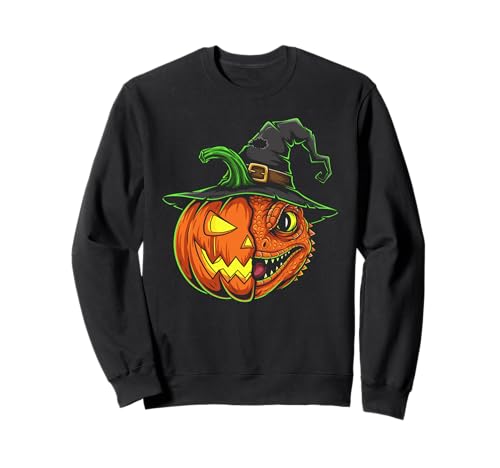 Lizard Pumpkin Jack O Laterne Halloween Kinder Herren Damen Sweatshirt Lizard Pumpkin Jack O Laterne Halloween Kinder Herren Damen Sweatshirt von Funny Lizard Lovers Halloween Pumpkin Outfits