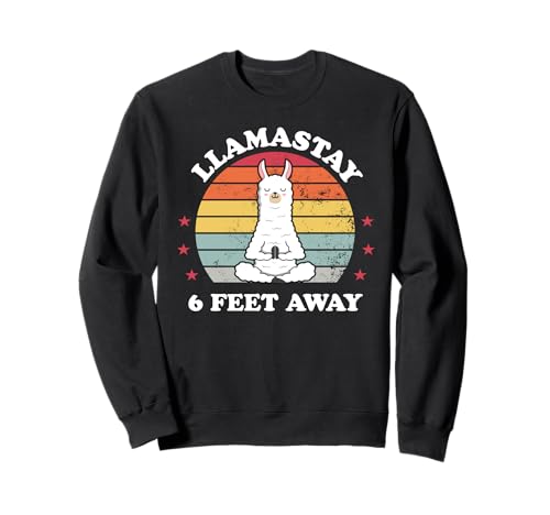 Llamastay 1,8 m entfernt Lustiges Lama Stay Social Distancing Sweatshirt Llamastay 1,8 m entfernt Lustiges Lama Stay Social Distancing Sweatshirt von Funny Llamastay 6 Feet Away Apparel