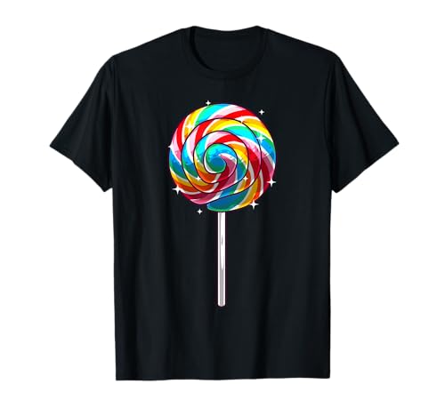 Süßes Lollipop-Design für Männer, Frauen, Kinder, Lutscher, Süßigkeitenliebhaber T-Shirt Süßes Lollipop-Design für Männer, Frauen, Kinder, Lutscher, Süßigkeitenliebhaber T-Shirt von Funny Lollipop Gift Confection Lolly Sweet Tooth