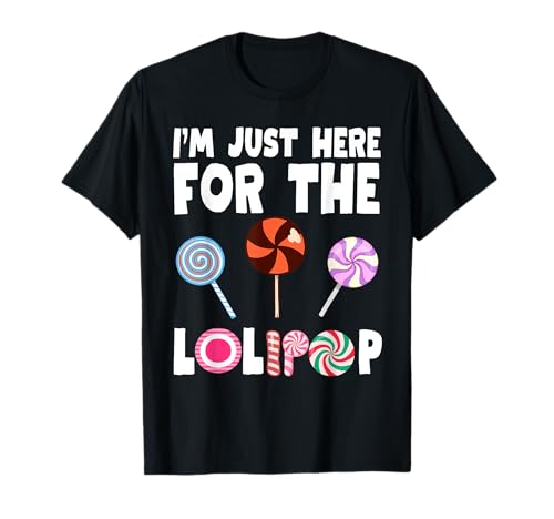 Lustige Lutscher-Kunst Süßigkeiten Lutscher Liebhaber für Männer Frauen Kinder T-Shirt von Funny Lollipop Gift Rainbow Sucker