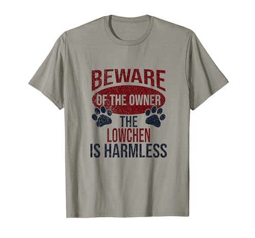 Vorsicht — Hund, Papa, Hund, Mama, Löwchen, Hundebesitzer T-Shirt Vorsicht — Hund, Papa, Hund, Mama, Löwchen, Hundebesitzer T-Shirt von Funny Lowchen Gift for Men & Women