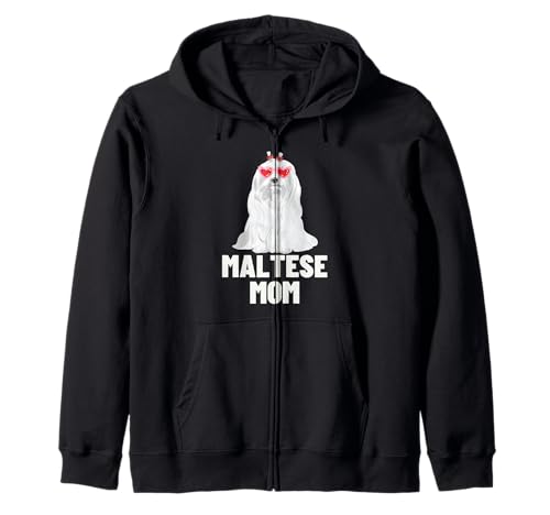 Coole maltesische Mutter für Frauen Mädchen Hundefriseur Hundeliebhaber Besitzer Kapuzenjacke Coole maltesische Mutter für Frauen Mädchen Hundefriseur Hundeliebhaber Besitzer Kapuzenjacke von Funny Maltese Gift Dog Lover