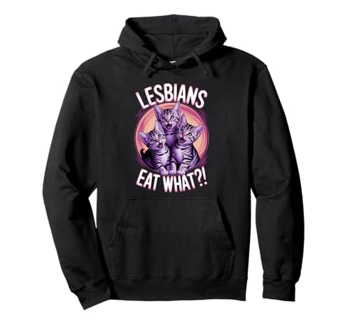 Lesben Katzenmeme LGBTQ Stolz lustiger Humor für Frauen und Pullover Hoodie Lesben Katzenmeme LGBTQ Stolz lustiger Humor für Frauen und Pullover Hoodie von Funny Meme Apparel Humor Outfit Cat Pride Clothing
