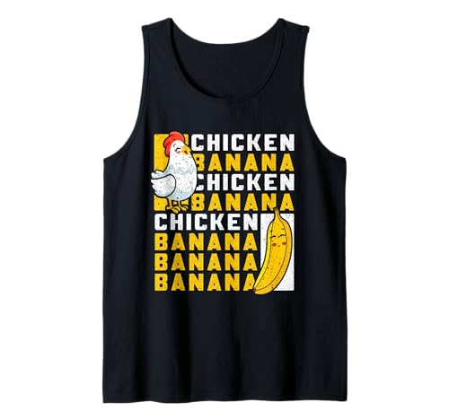 Huhn und Banane Dance Lustiges Obst Meme für Frauen Männer Kinder Tank Top Huhn und Banane Dance Lustiges Obst Meme für Frauen Männer Kinder Tank Top von Funny Meme Chicken And Banana Dance Girls Women