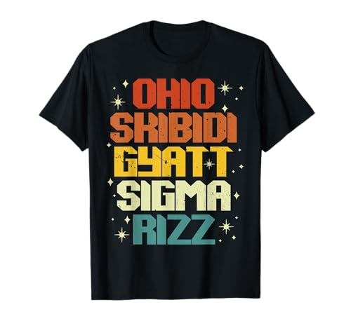 Skibidi Rizz Gyatt Ohio Sigma Lustiges Rizzler Meme für Kinder T-Shirt Skibidi Rizz Gyatt Ohio Sigma Lustiges Rizzler Meme für Kinder T-Shirt von Funny Meme Rizz Rizzler Trendy Saying