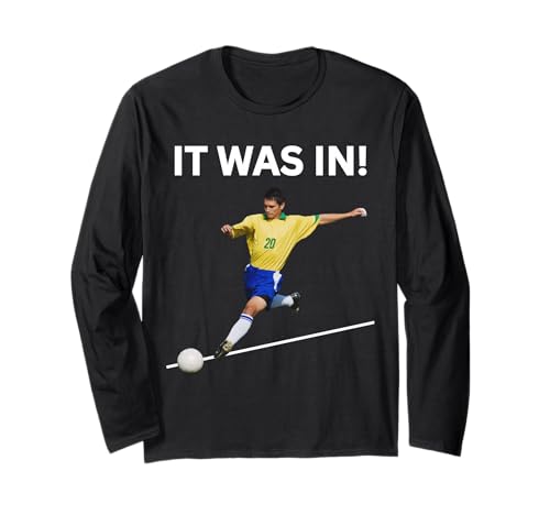 Lustiger Fußballspieler für Herren und Jungen, Fußball-Humor Langarmshirt von Funny Mens Boys Soccer Players Sideline Support