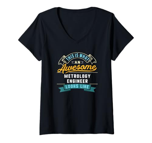 Damen Lustiges Messtechnik-Ingenieur-Shirt, tolle Jobbeschäftigung T-Shirt mit V-Ausschnitt Damen Lustiges Messtechnik-Ingenieur-Shirt, tolle Jobbeschäftigung T-Shirt mit V-Ausschnitt von Funny Metrology Engineer Shirt