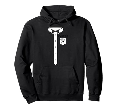 Milkman Milk Men Maker Lustiges Kostüm Pullover Hoodie von Funny Milkman Halloween Milk Deliveryman Costume